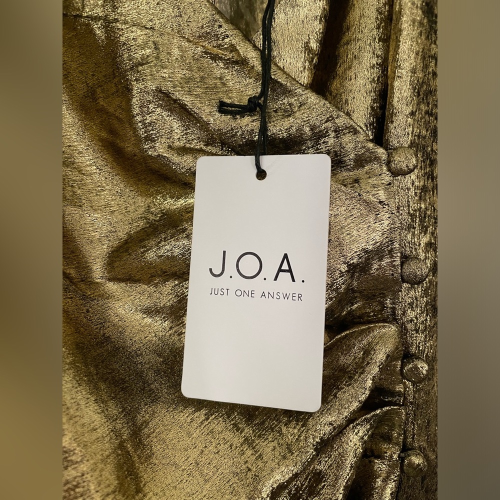 NWT Holiday Gold mini dress size medium - Picture 6 of 12
